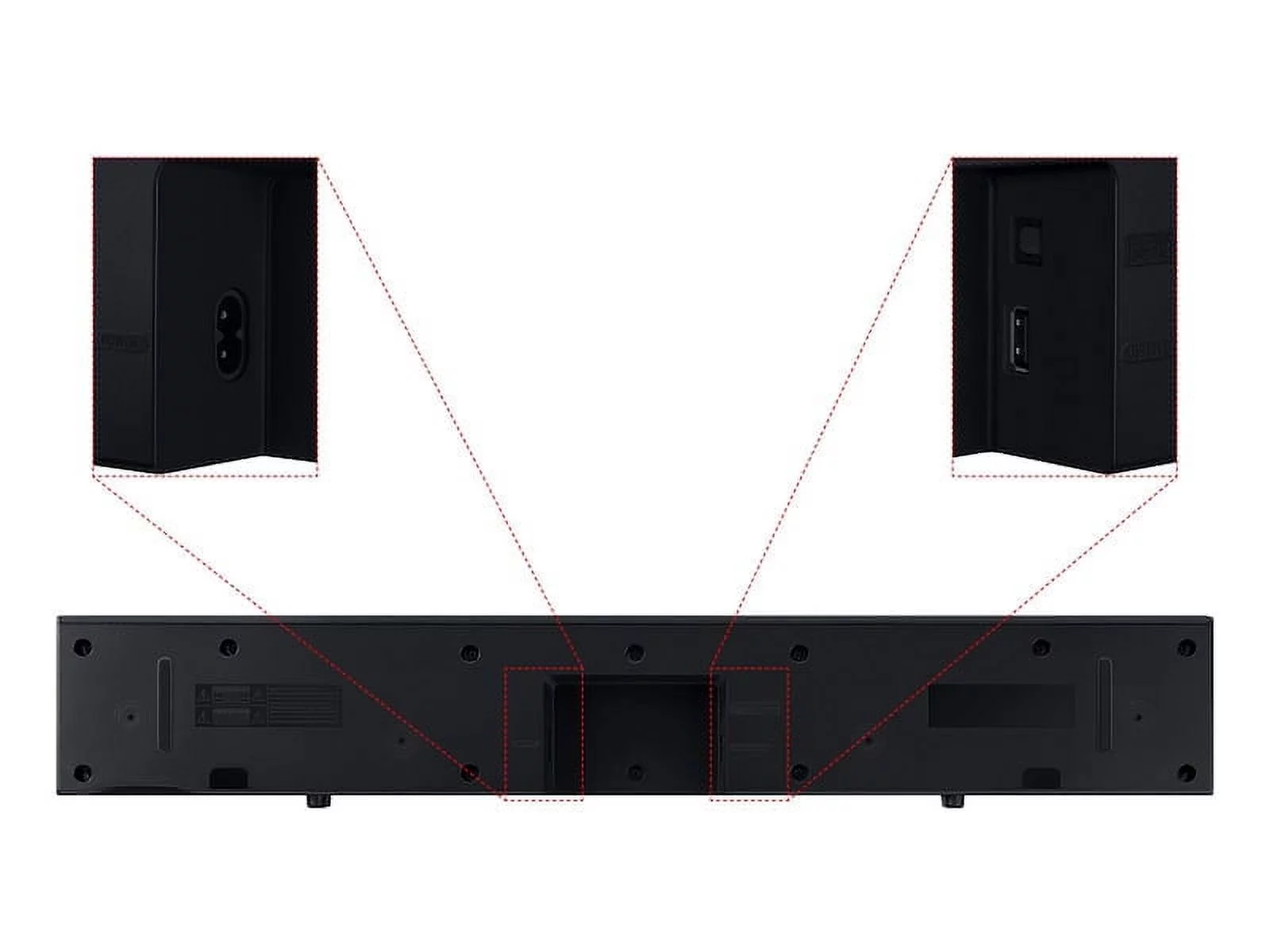 SAMSUNG B-series 2.0ch Soundbar w/ Built-in Woofer HW-C400 2023