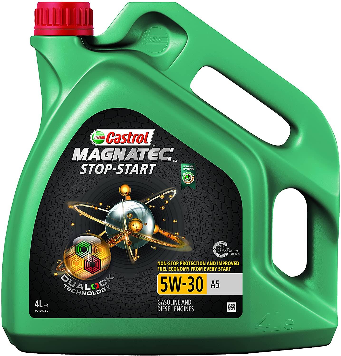 Castrol 15CA43 Magnatec Stop-Start 5W-30 A5 Engine Oil 4L