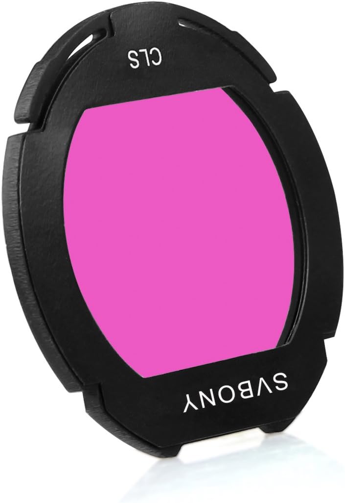 SVBONY Telescope Filter 2 inches CLS Filter City Light Pollution Reduction Filter Broadband Filter Suitable for Deep Sky Visual Astronomical