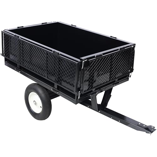 ATV Trailer Steel Dump Cart