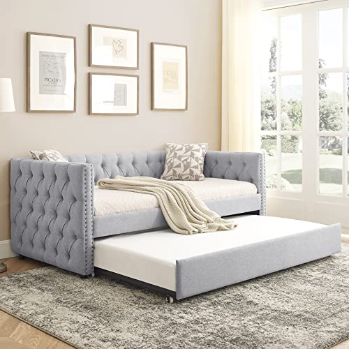 KIVENJAJA Twin Size Daybed with Trundle