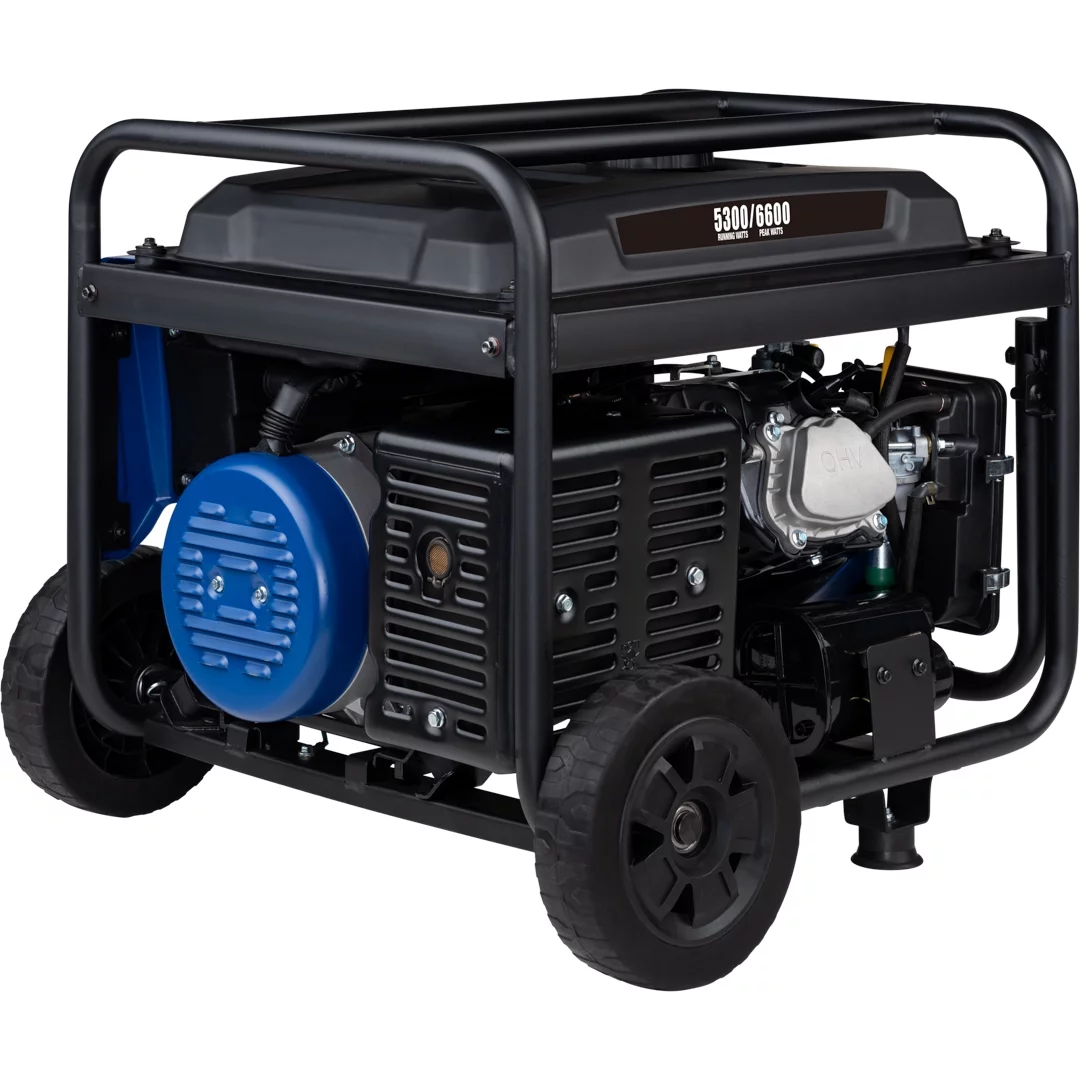 Westinghouse 6600 Peak Watt Home Backup, Gas Powered Portable Generator, Remote Electric Start, CO Sensor