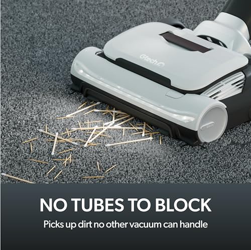 Gtech AirRAM Platinum Cordless Vacuum Cleaner - Includes Anti-Hair Wrap Brush Bar - Perfect for Carpet and Hardwood Floors