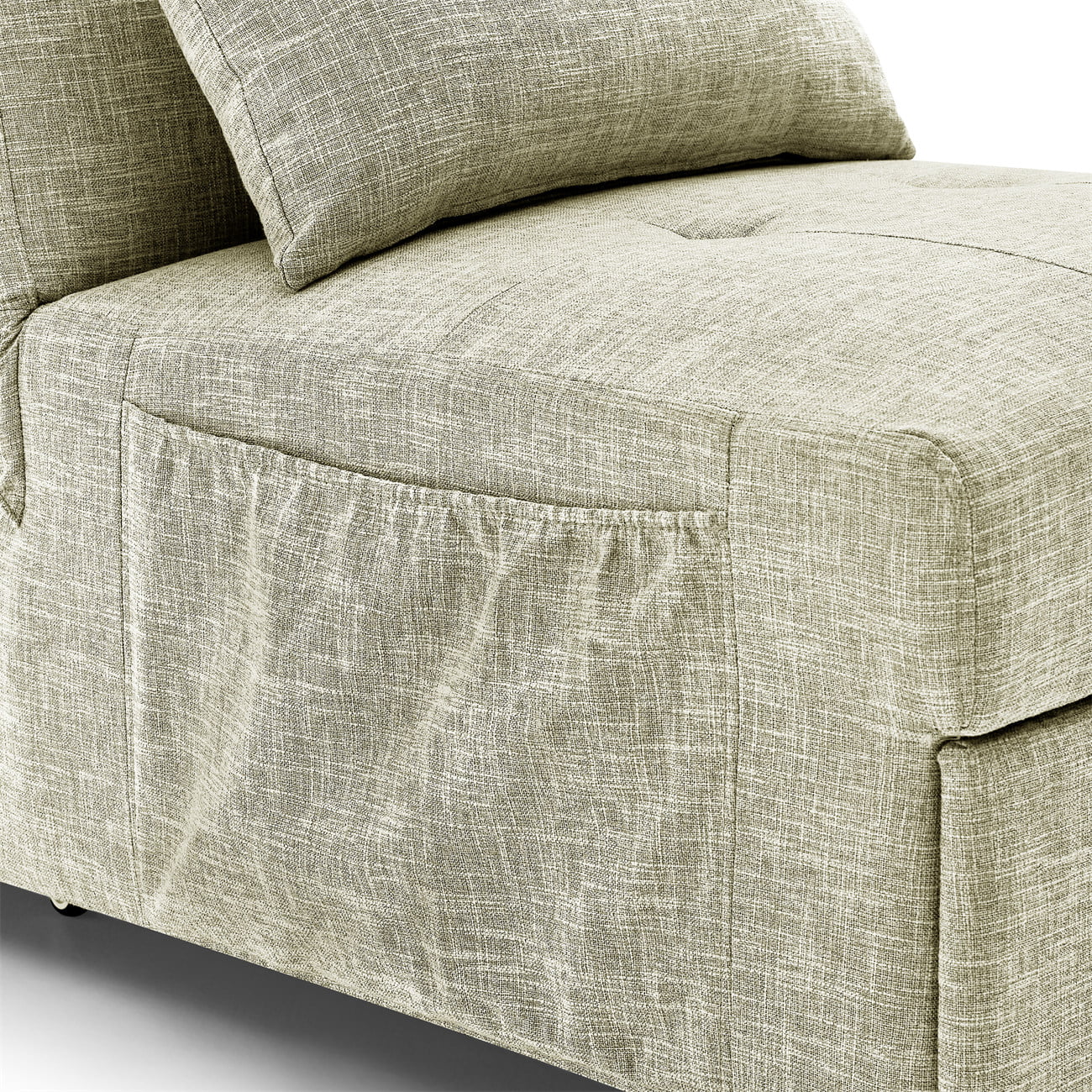 Folding Sofa Bed Chair, 4in1 Multi-Function Single Folding Ottoman Sleeper Sofa Bed w/Storage Bag