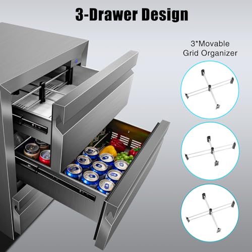 Cigar Electric Humidor, 35L 250 Counts Large Capacity Thermostatic Electric Cigar Cooler Cabinet with Digital LED Screen, Safety Lock