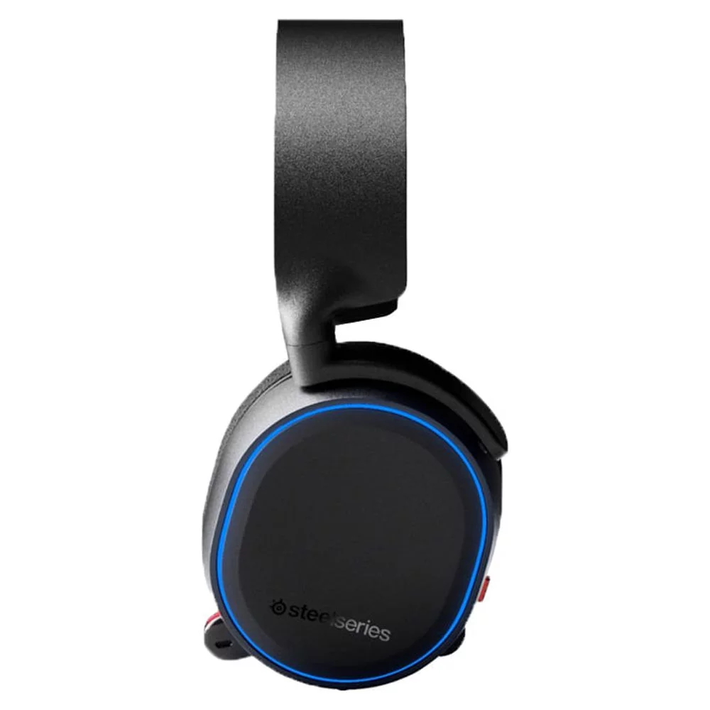 SteelSeries Arctis 5 - RGB Illuminated Gaming Headset with DTS Headphone: X v2.0 Surround - for PC and PlayStation 4 - Black