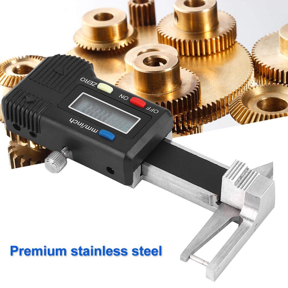 Electronic Digital Caliper,0~25mm Stainless Steel Portable Micro Triple Use Vernier Caliper Gauge Thickness Measuring Ruler