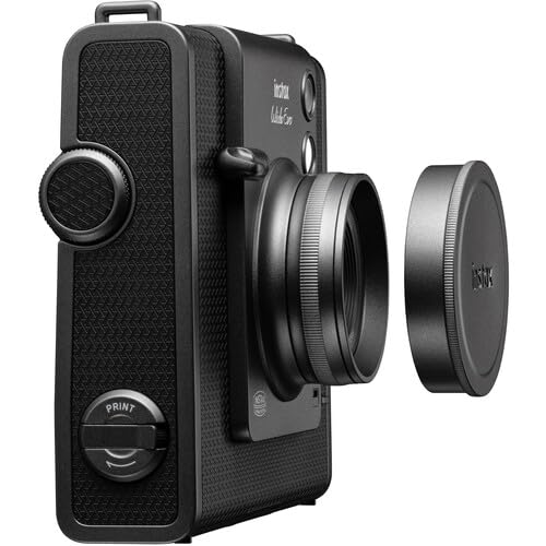 INSTAX Wide EVO 2-in-1 Instant Film Camera and Printer, Rear LCD Screen, 10 Lens and 10 Film Filters, Wide-Angle Lens Function