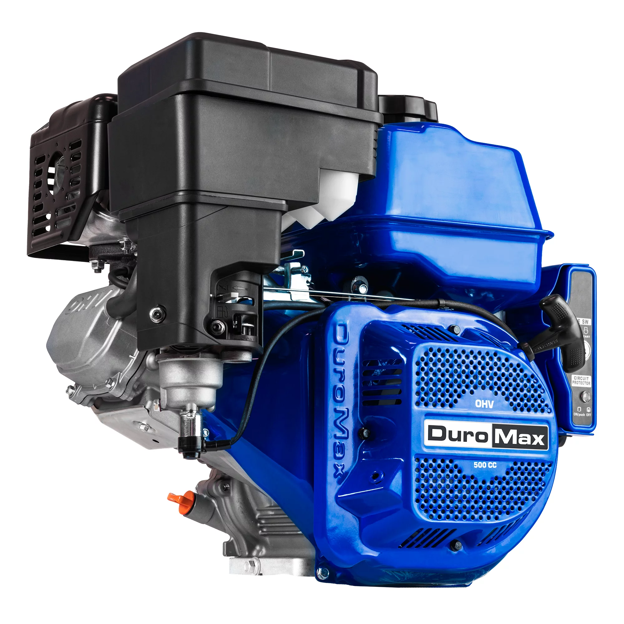 DuroMax XP20HPE 500cc 1-Inch Shaft Recoil/Electric Start Gasoline Engine - Radiant Selections