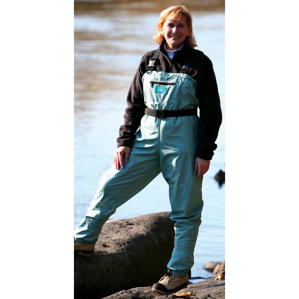 Caddis Wading Systems Caddis Womens Teal Deluxe Breathable Stockingfoot Waders - Sports Supplies Online Store