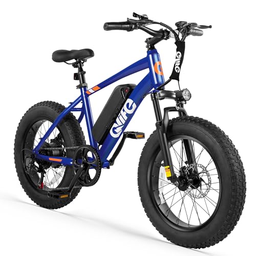 Racer Fat tire Electric Bike for Adults - 28MPH Mountain Ebike with Peak 1200W Brushless Motor, 499Wh Removable Battery