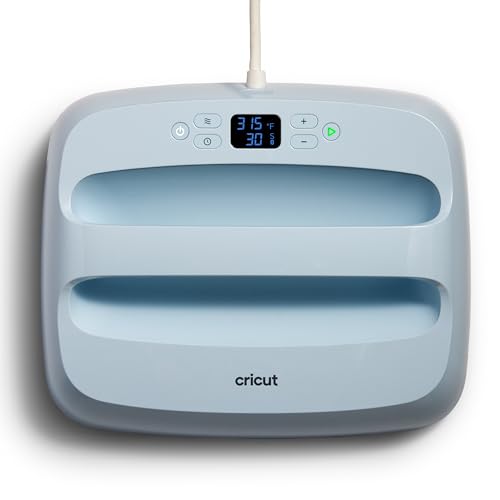 Cricut EasyPress 3 Smart Heat Press Machine with Built-In Bluetooth for T-shirts, Pillows, Tote Bags & More