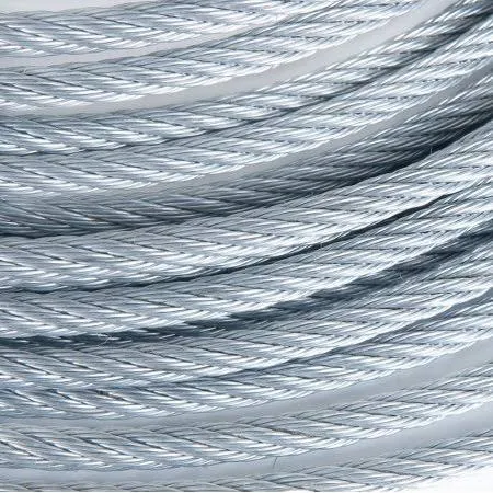 7/8 inch Galvanized Wire Rope Steel Cable IWRC 6x25 (50 Feet)