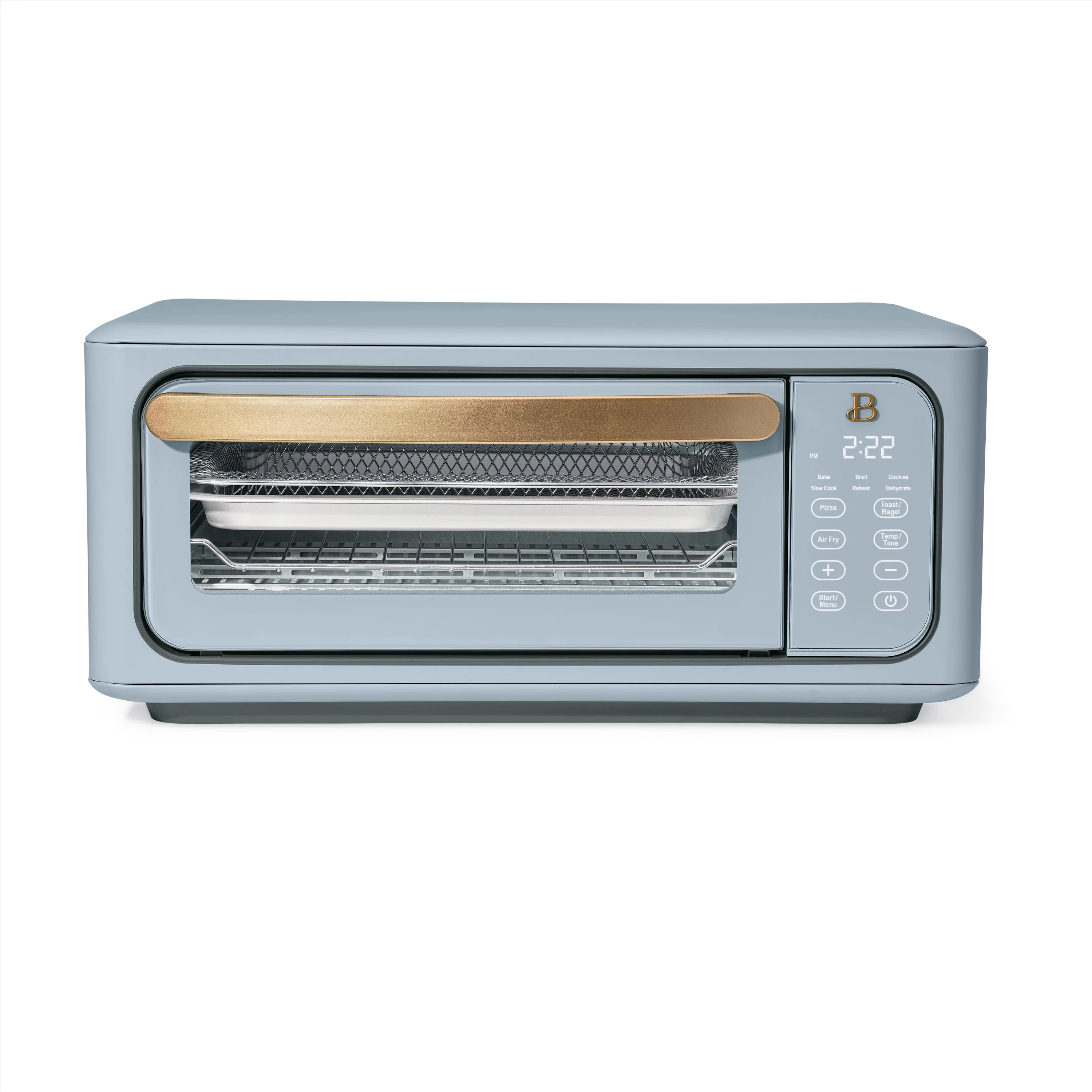 Beautiful Infrared Air Fry Toaster Oven, 9-Slice, 1800 W, Black Sesame by Drew Barrymore