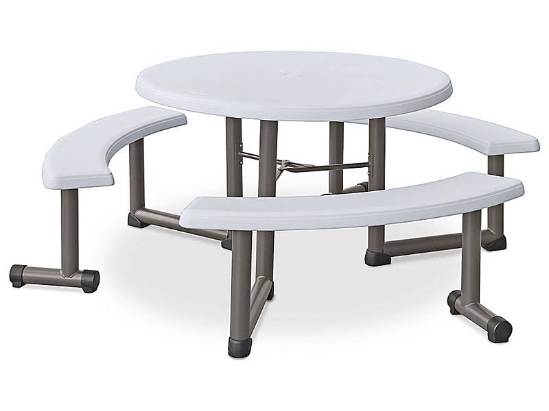 Lifetime 44-inch Round Picnic Table