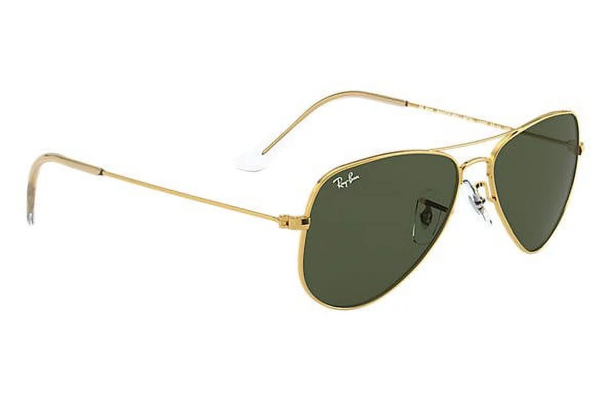 Ray Ban Aviator Small Green Classic G-15 Pilot Unisex Sunglasses RB3044 L0207 52