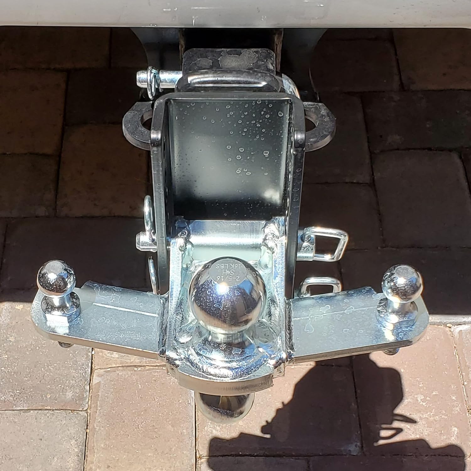 Shocker XR Adjustable Hitch Combo Ball & Sway Control Towing Kit, Fits 3" Hitch 1 Sway Arm Kit
