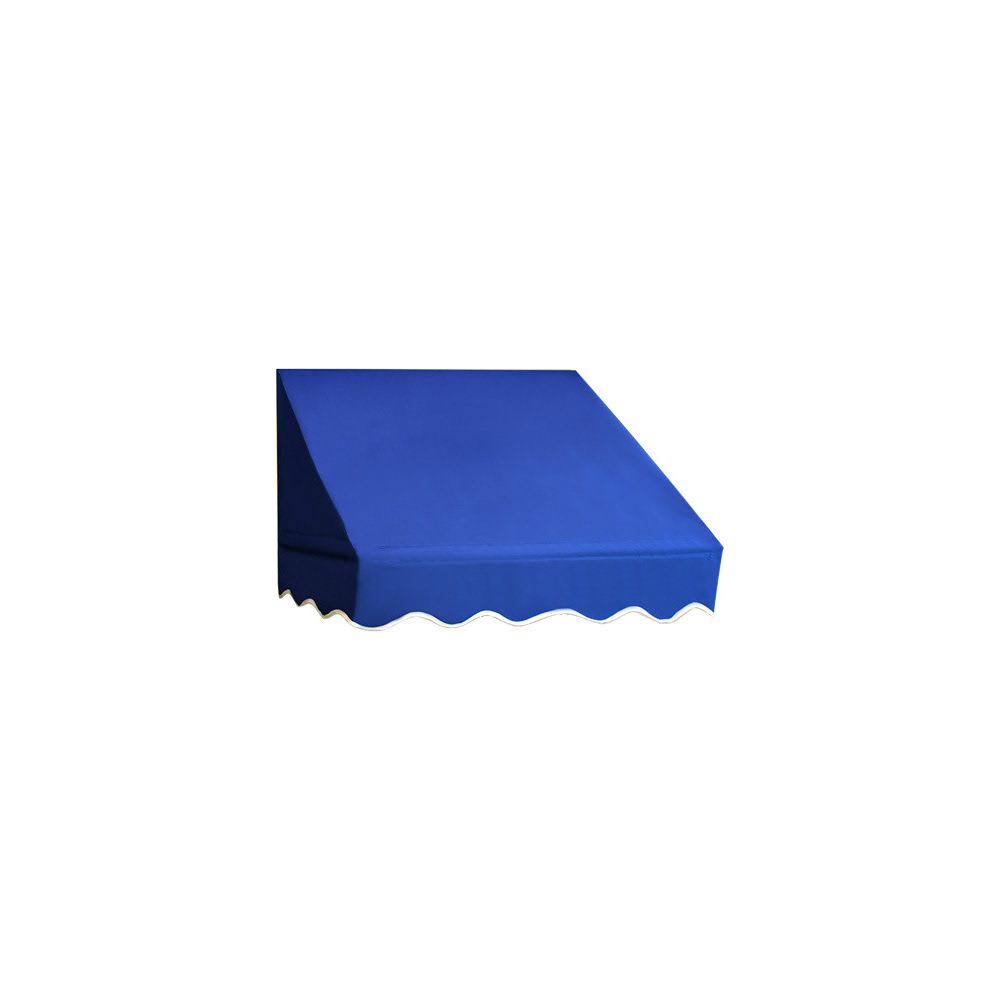 Aleko Window Awning Door Canopy, Blue