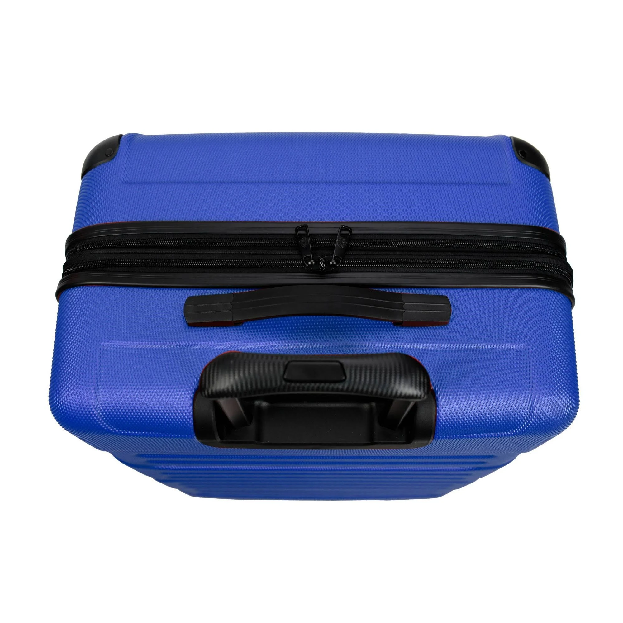 Skyline 28x22 Hardside Spinner Checked Suitcase - Blue, Adult Unisex