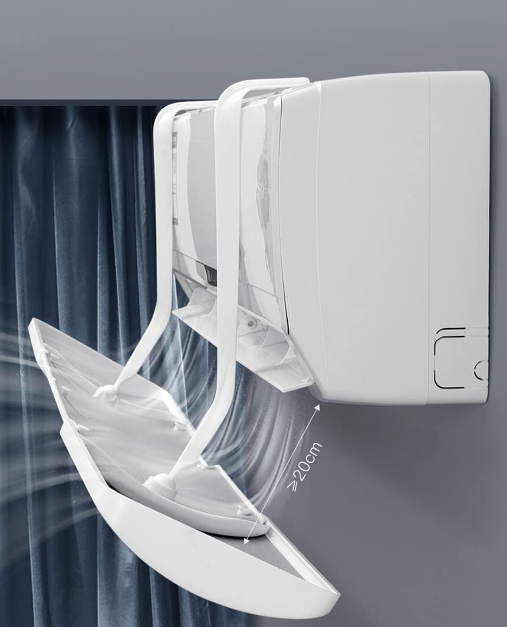 Wall-Mounted General air-Conditioning Wind Deflector, air-Conditioning Outlet Anti-Straight Blowing Wind Deflector