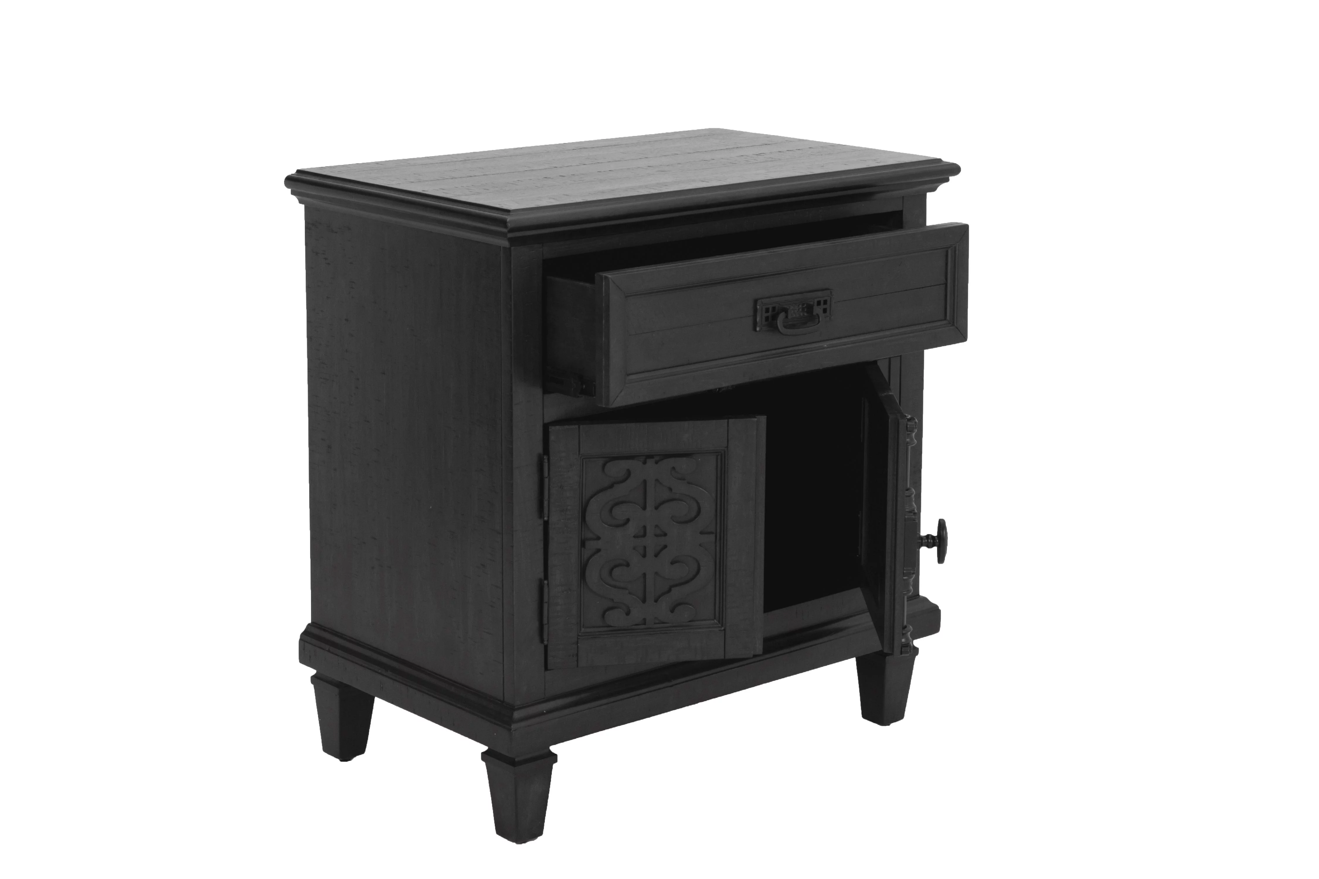Rustic Gray Wood 3pc Queen Bedroom Set
