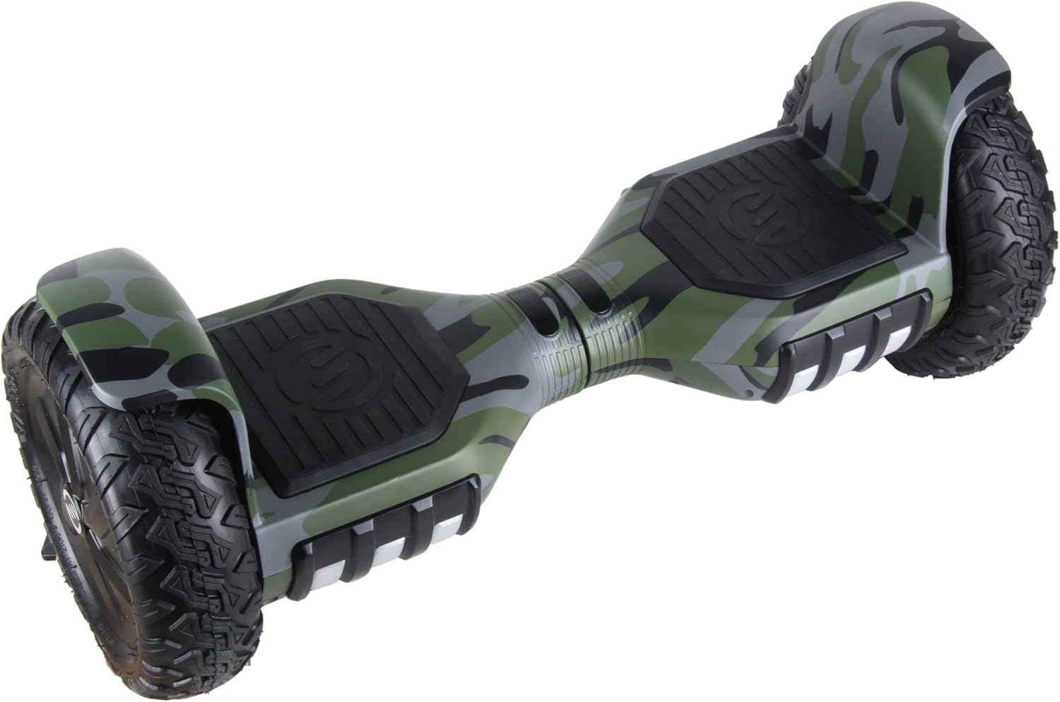 RIDE SWFT Sonic Hoverboard Self Balancing All Terrain Scooter,10” Off Road Tires, Top Speed of 9 mph, 8 Mile Distance, LED Lights, Bluetooth Speakers