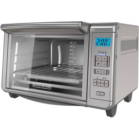 Black+decker 6-Slice Digital Convection Countertop Toaster Oven, Stainless Steel, TO3280SSD - Megean