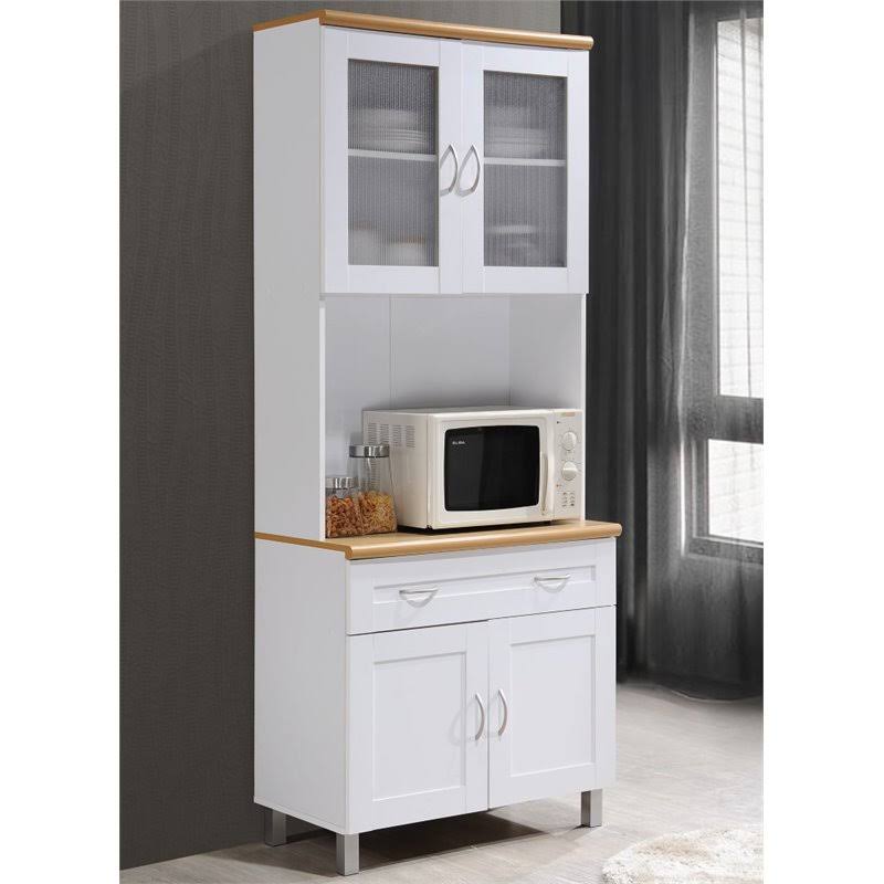 Pemberly Row Kitchen Cabinet in White