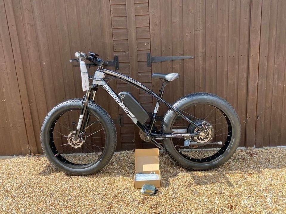 26 Fat Tire Electric Bike 48V 1000W Motor Snow Electric Bicycle