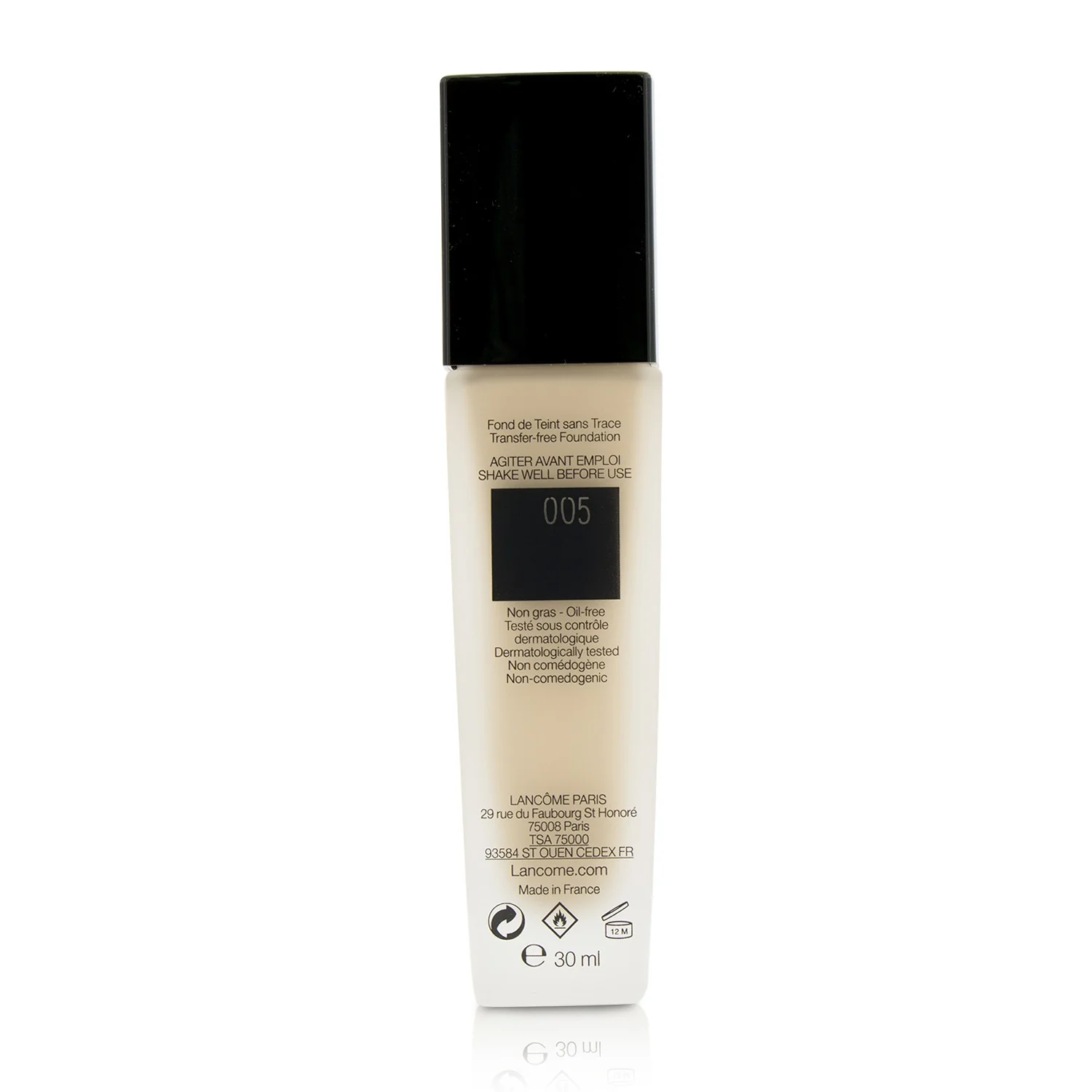 Lancome Teint Idole Ultra Wear 24H Wear & Comfort Foundation SPF 15 - # 025 Beige Lin (Box Slightly Damaged)  30ml/1oz