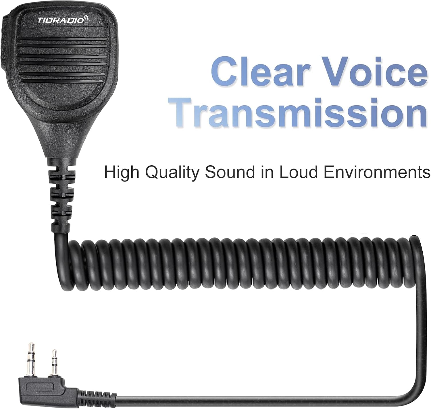 TIDRADIO TD-H5 GMRS Radio with 4pcs 1500mah Batteries,Handheld 5W Long Range Two Way Radio for Adults,GMRS Repeater Capable