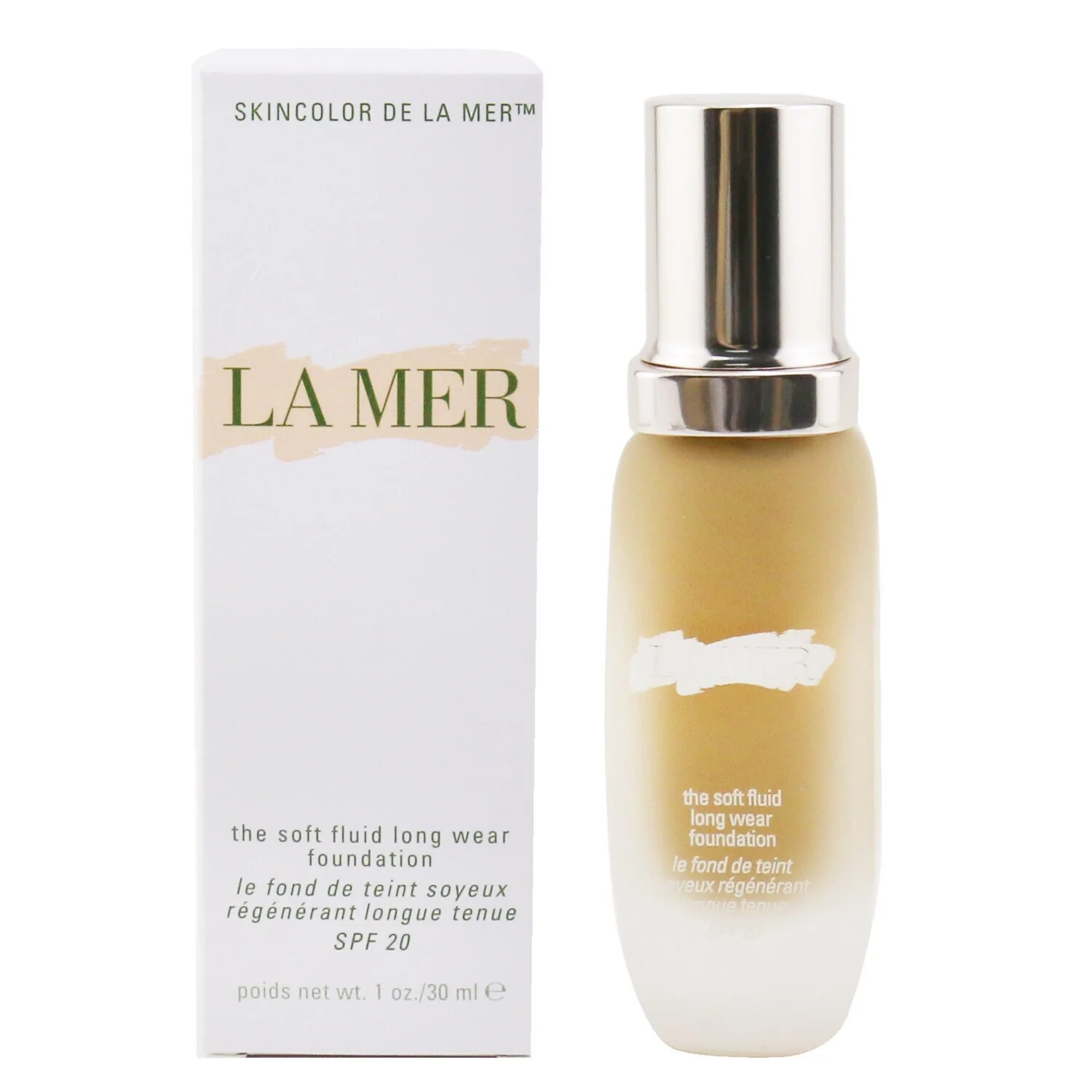 La Mer The Soft Fluid Long Wear Foundation SPF 20 - # 23/ 250 Sand (Box Slightly Damaged)  30ml/1oz