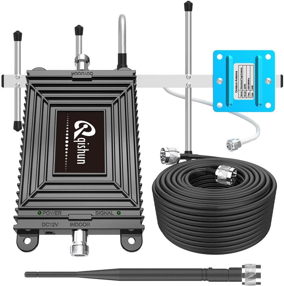 Verizon Cell Phone Signal Booster Verizon Straight Talk Home 4G LTE Band 13 Signal Booster Repeater Amplifier Improves 4G LTE and Calls Covers up to