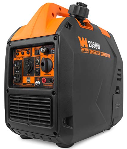 WEN 2800-Watt Dual Fuel Inverter Generator, Quiet, Portable, and Lightweight with Fuel Shut Off and CO Watchdog (DF280iX)