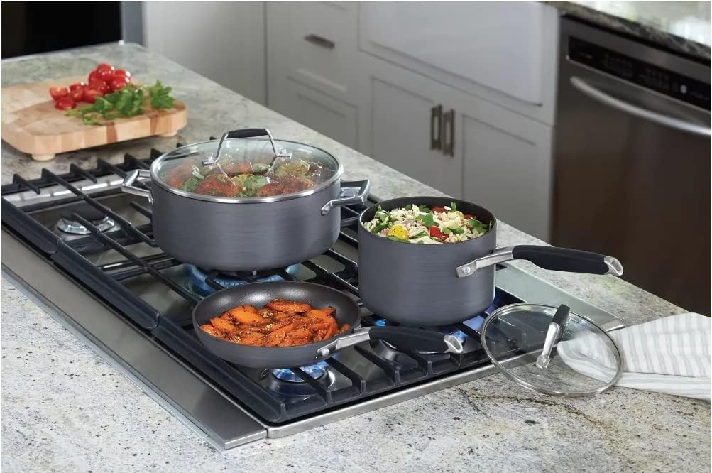 Select by Calphalon 8pc Hard-Anodized Non-Stick Cookware Set