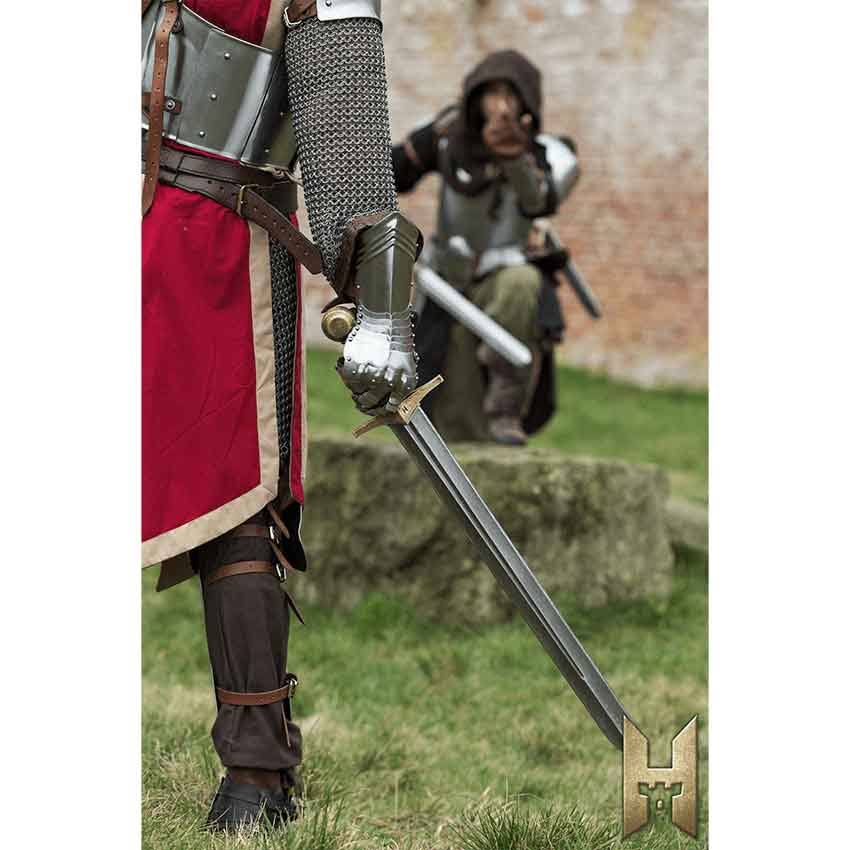 Knightly LARP Sword - Gold - 87 cm by Medieval Collectibles