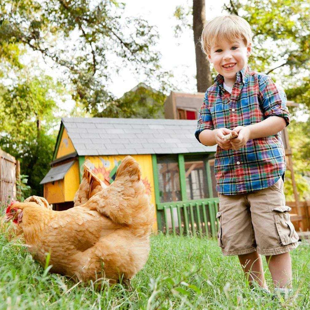 Bestpet 87 x 41Large Metal Chicken Coop Run Enclosure Pen with Waterproof Cover Outdoor Backyard Farm Cage Crate Pet Playpen Exercise Pen