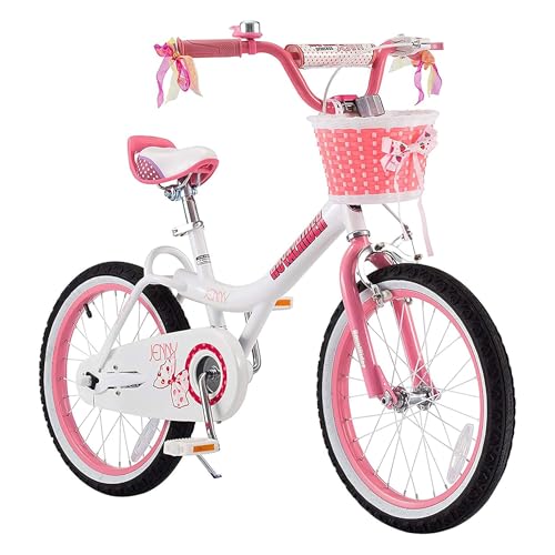Royalbaby Princess Girls Kids Bike 12 14 16 18 20 Inch Children Bicycle with Basket for Age 3-12 Years