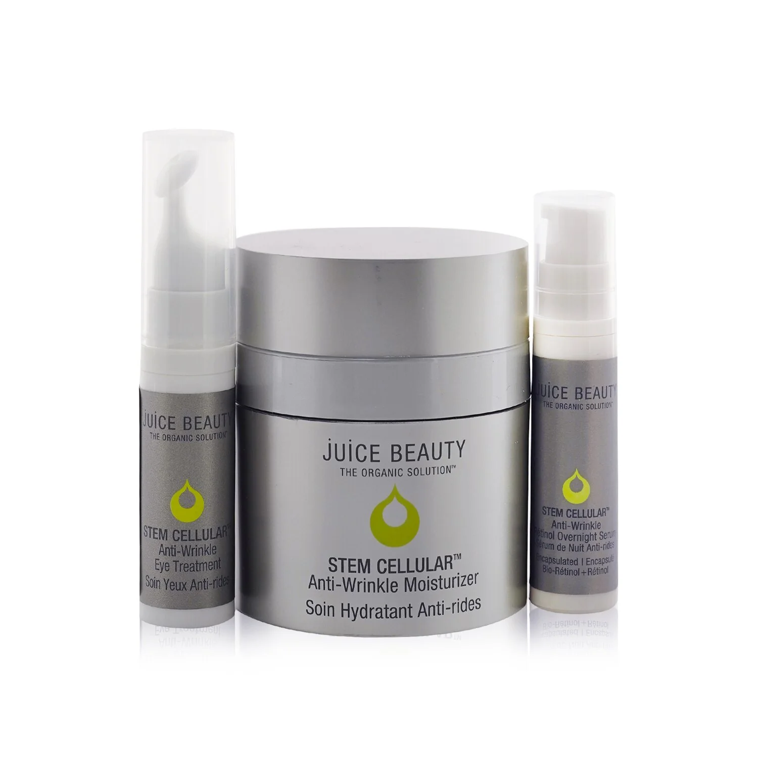 Juice Beauty Best Of Stem Cellular Set Anti-Wrinkle Skincare 3pcs