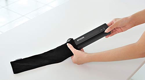 Epson WorkForce DS-40 Wireless Portable Document Scanner for PC and Mac, Sheet-fed, Mobile/Portable,Black