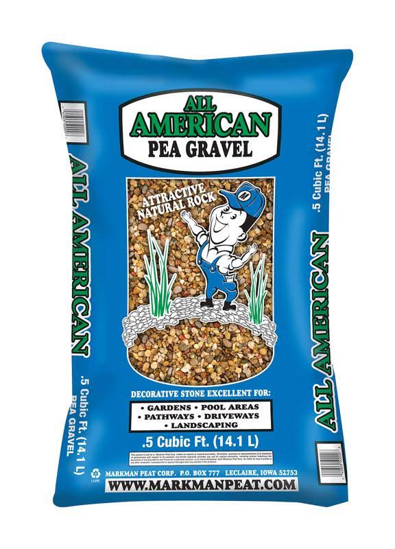 All American 380 0.5 CuFt Pea Gravel