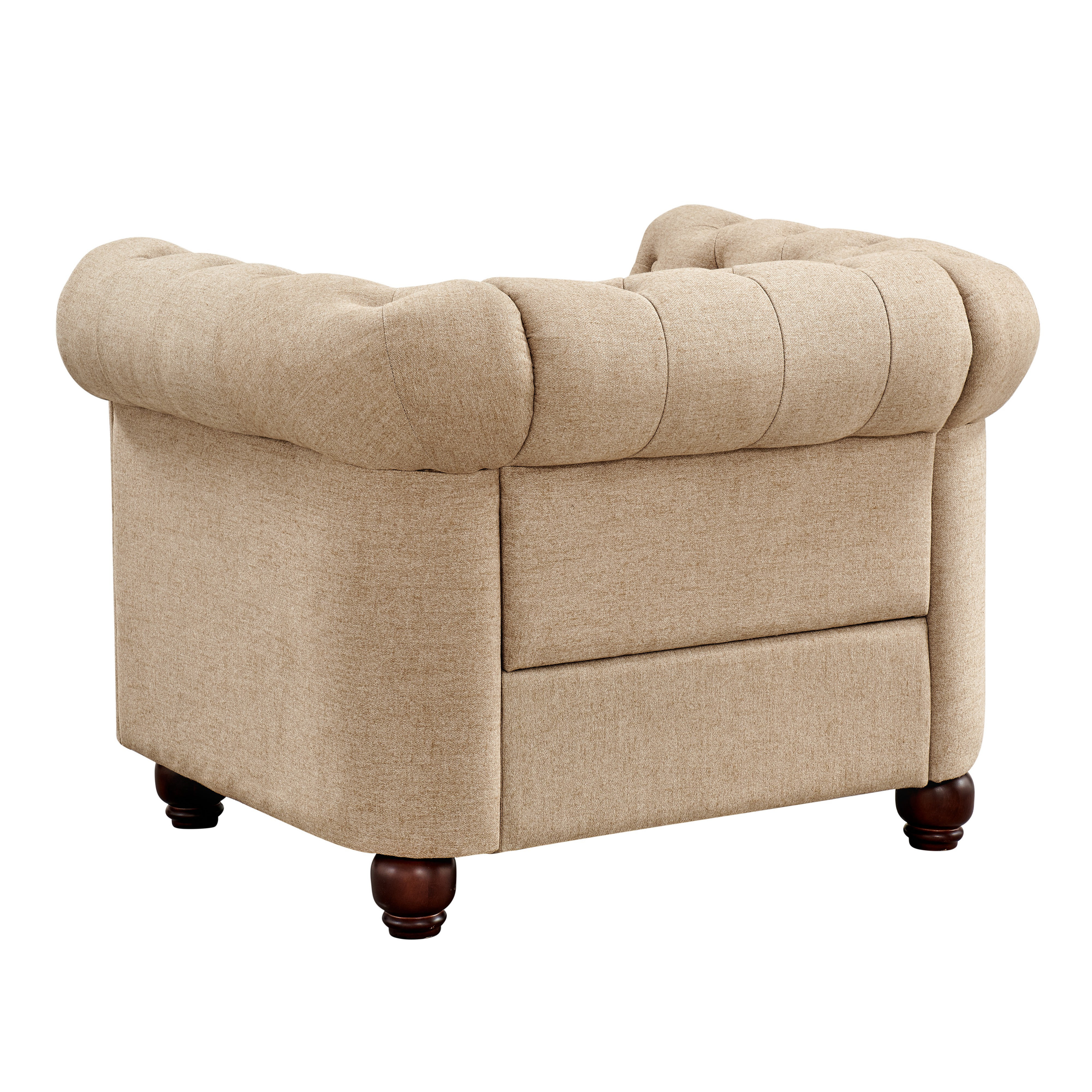 HomeFare Cream Living Room 3pc. Set