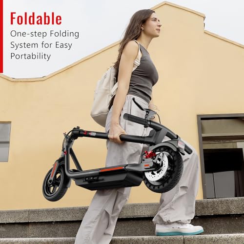 Electric Scooter Adults,8.5"/10"/12" Tires,Peak 500W Motor,Top Speed 19/20/25Mph,19/20/25 Miles Long Range