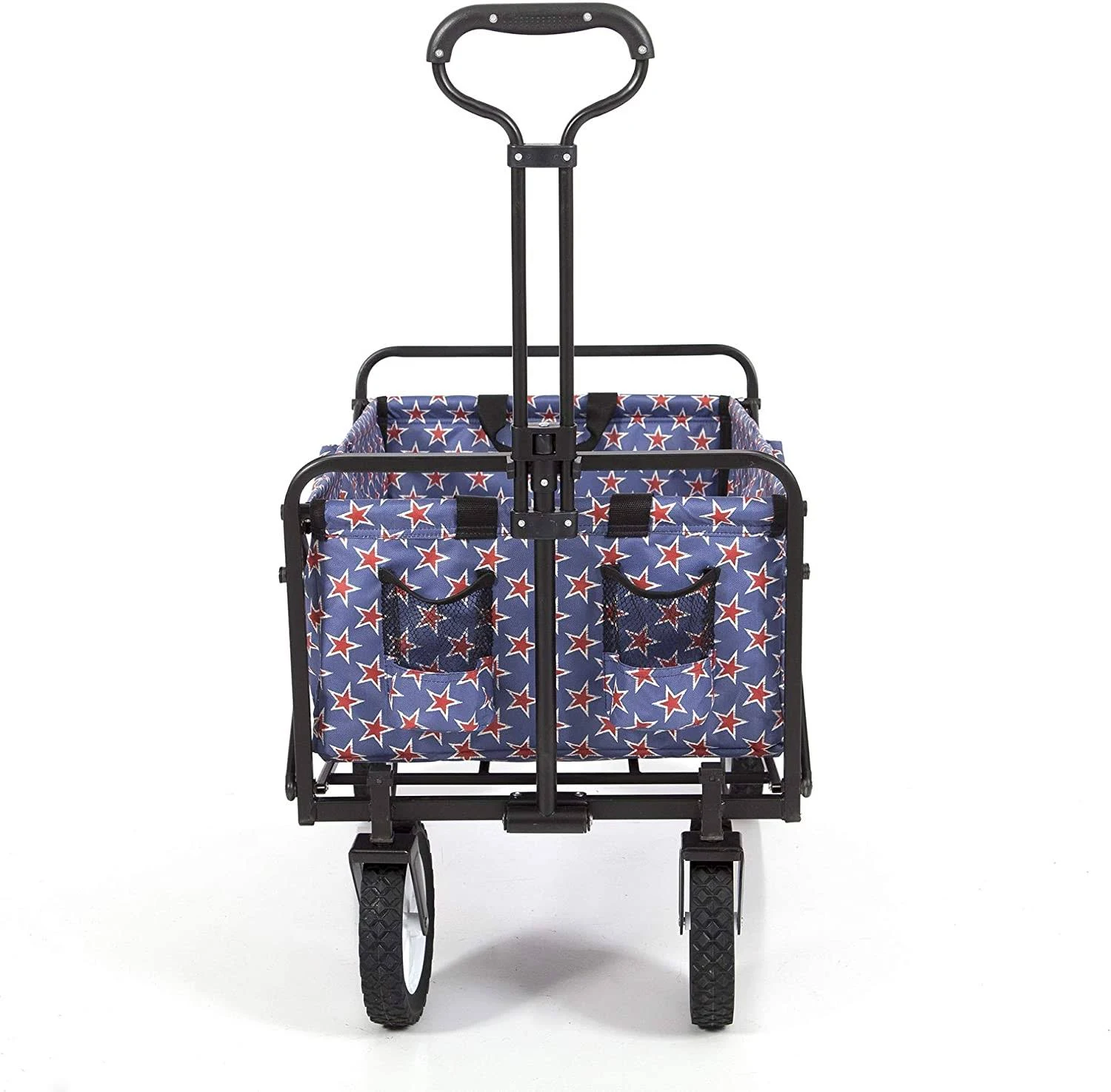 Mac Sports Collapsible Folding Outdoor Utility Wagon, Americana