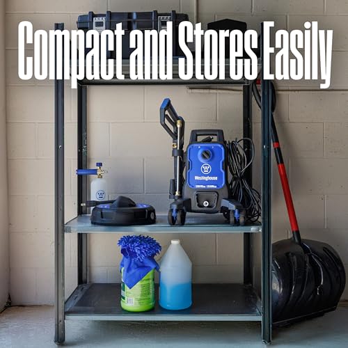 Westinghouse ePX3050 Electric Pressure Washer, 2100 Max PSI 1.76 Max GPM with Foam Cannon, for Cars/Fences/Driveways/Home/Patios
