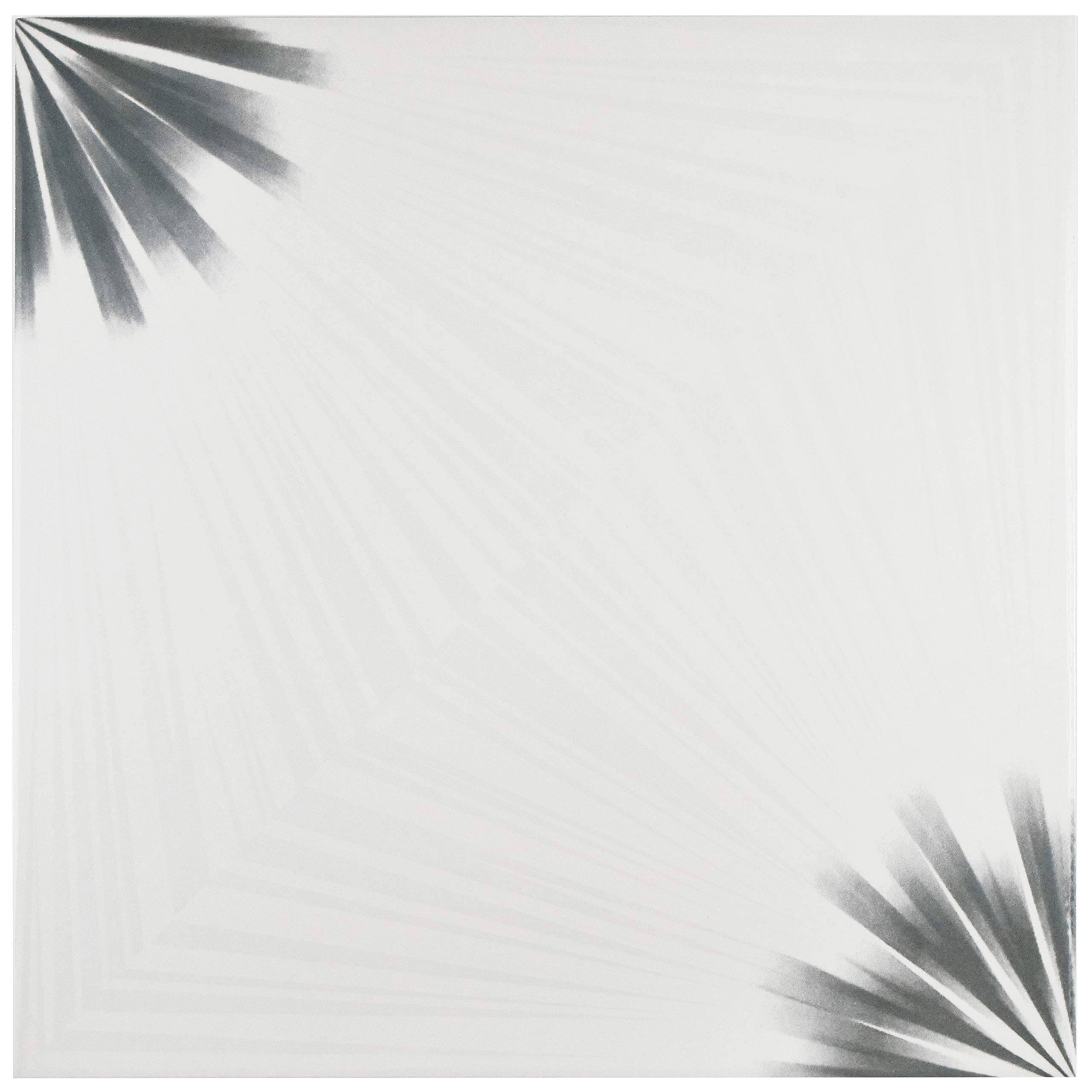 SomerTile 17.75x17.75-inch Piza Blanco Ceramic Floor and Wall Tile (Case of 10)