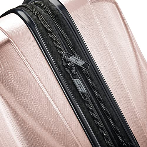 Samsonite Centric 2 Hardside Expandable Luggage with Spinner Wheels, Black, Carry-On 20-Inch