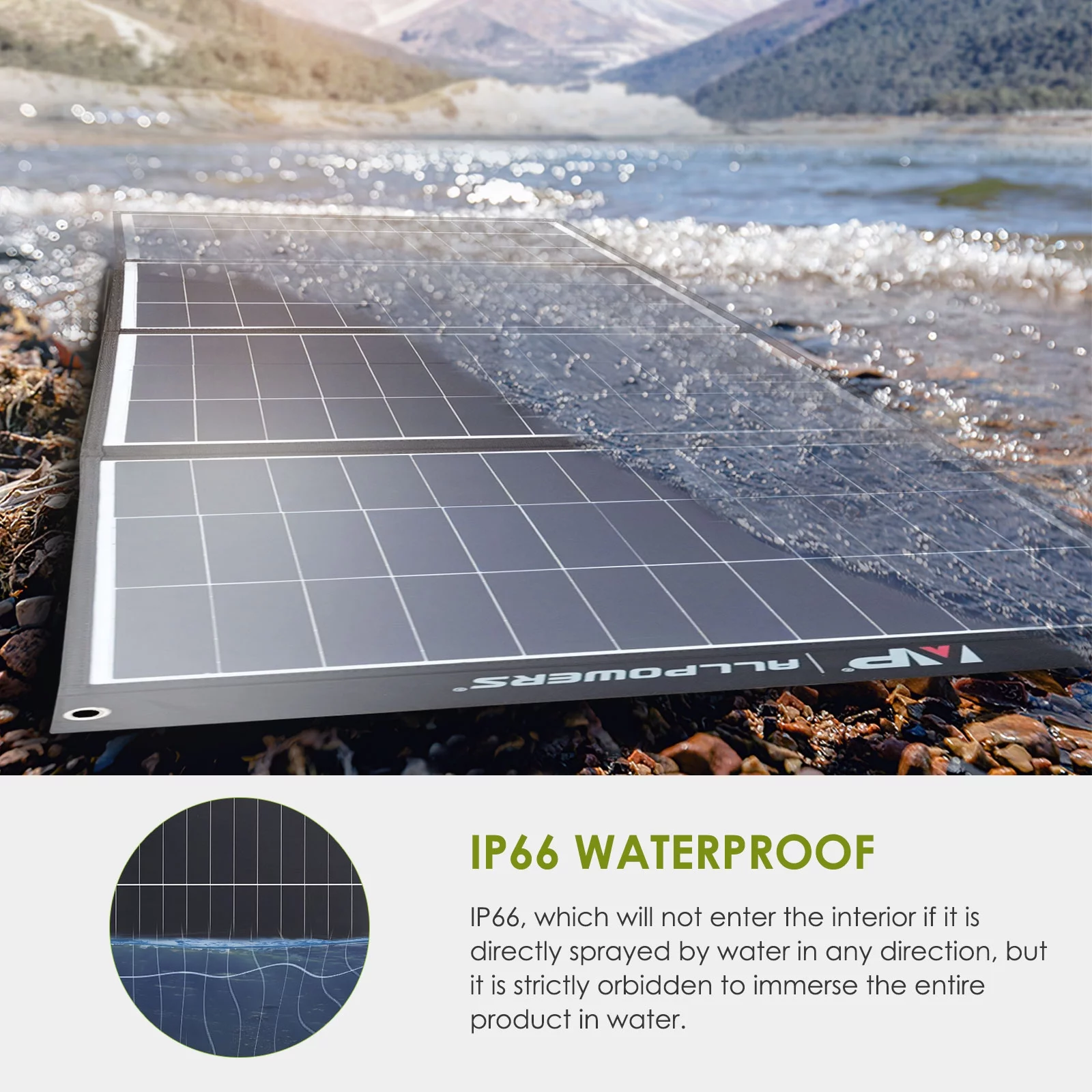 ALLPOWERS R2500 Portable Solar Generator Kit, 3 Pack 200W Monocrystalline Foldable Solar Panel with 2500Watt 2016Wh LiFePO4 Power Station