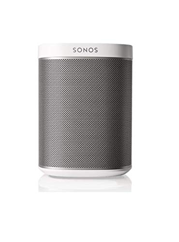 Sonos Play:1 2-Room Wireless Smart Speakers for Streaming Music - Starter Set Bundle (White), Works with Alexa