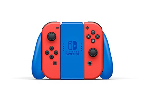 Nintendo Switch Game Console - Black (HAC-001(-01) w/ OEM Blue/Red Joycon (Renewed)